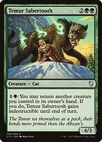 Dente-de-sabre Temur — Commander 2017 159