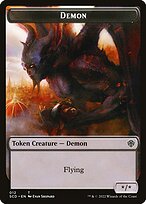 Demon — Starter Commander Deck Tokens 12