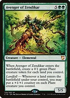 Vingador de Zendikar — Commander 2018 129