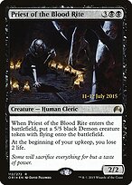 Sacerdote do Ritual de Sangue — Magic Origins Promos 112s