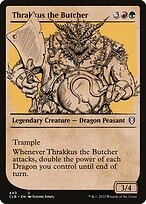 Thrakkus, o Açougueiro — Commander Legends: Battle for Baldur's Gate 440