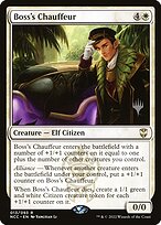 Chofer do Chefe — New Capenna Commander Promos 13p