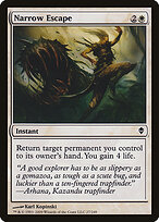 Escapar por Pouco — Zendikar 27