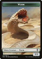 Wurm — New Capenna Commander Tokens 31