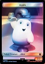 Alien — Doctor Who Tokens 34