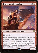 Amoque Draconeo — Kaldheim Promos 131p