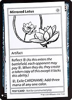 Mirrored Lotus — Mystery Booster Playtest Cards 2019 107