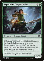 Oportunista Argothiana — The List BRO-167