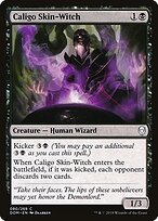 Bruxa Esfoladora de Caligo — Dominaria 80