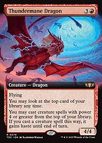 Thundermane Dragon — Tarkir: Dragonstorm Commander 78