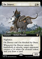 Tropeiro de Bois — Wilds of Eldraine Commander 42