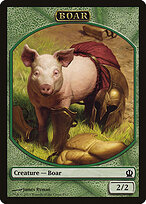 Boar — Theros Tokens 8