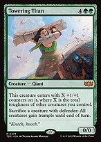 Towering Titan — Tarkir: Dragonstorm Commander 276