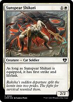 Sipaio da Lança Solar — Commander Masters 62