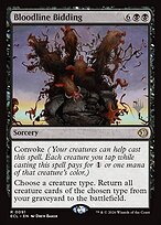 Bloodline Bidding — Lorwyn Eclipsed Promos 91p