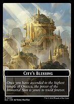 City's Blessing — Bloomburrow Commander Tokens 40