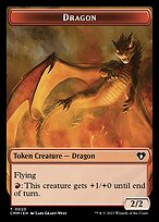 Dragon — Commander Masters Tokens 20