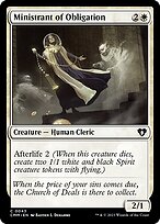 Ministrante da Obrigação — Commander Masters 43