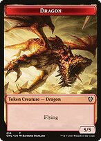Dragon — Phyrexia: All Will Be One Commander Tokens 10