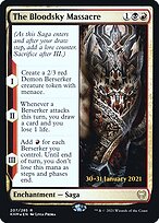 O Massacre do Céu Sangrento — Kaldheim Promos 207s