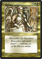 Sir Shandlar of Eberyn — Legends 257
