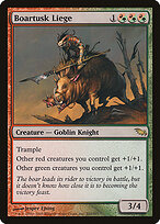 Soberano Dente-de-Javali — Shadowmoor 202