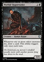 Oportunista Mórbida — Bloomburrow Commander 183