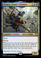 Nymris, Trapaceiro de Oona — Wilds of Eldraine Commander 141