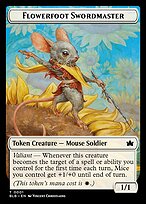 Flowerfoot Swordmaster — Bloomburrow Tokens 1