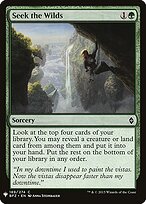 Buscar o Mundo Selvagem — The List BFZ-189