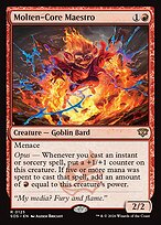Molten-Core Maestro — Secrets of Strixhaven 125
