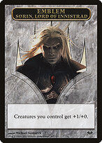 Sorin, Lord of Innistrad Emblem — Dark Ascension Tokens 3
