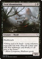 Abominação Selvagem — Dominaria 92