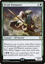 Mestre de Guerra Elfo — Kaldheim Promos 167p