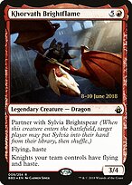 Khorvath Brightflame — Battlebond Promos 9s