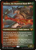 Chishiro, a Lâmina Despedaçada — Neon Dynasty Commander 77