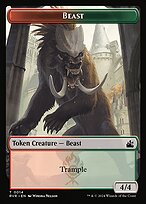 Beast — Ravnica Remastered Tokens 14
