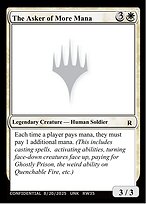 The Asker of More Mana — Unknown Event RW35b