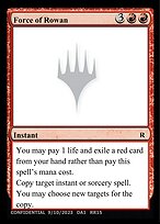 Force of Rowan — Unknown Event RR15