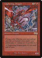 Dragão do Relâmpago — Urza's Saga 202
