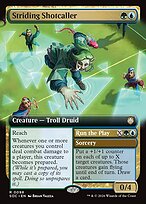 Striding Shotcaller // Run the Play — Secrets of Strixhaven Commander 98