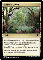 Bosque Vicejante — Commander Masters 430