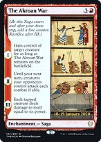 A Guerra Acrosana — Theros Beyond Death Promos 124s