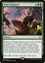 Empreitada Selvagem — Forgotten Realms Commander 43