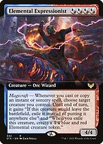 Expressionista Elemental — Strixhaven: School of Mages 342