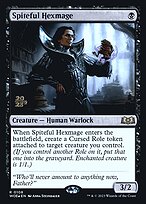 Mago Amaldiçoador Malévolo — Wilds of Eldraine Promos 108s