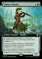 Paladino Lenhoso — Wilds of Eldraine Commander 56