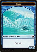 Wall — Duel Decks: Merfolk vs. Goblins Tokens 2