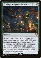 Apreciação Ecológica — Strixhaven: School of Mages Promos 128p
