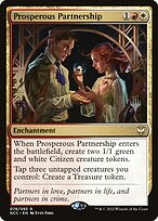 Parceria Próspera — New Capenna Commander Promos 78p